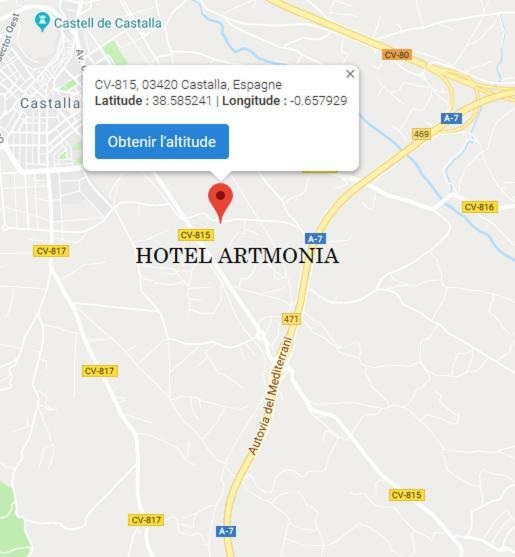 Artmonia Hotel Castalla Luaran gambar
